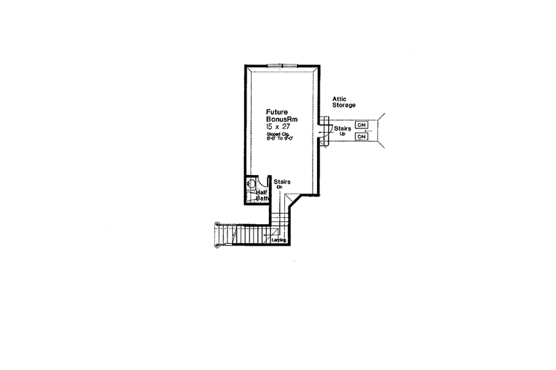 House Blueprint - Floor Plan - Other Floor for Country House Plan #310-1251 - 3 bed, 2.5 bath