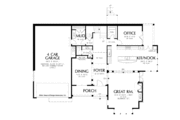 Craftsman Style House Plan - 4 Beds 3.5 Baths 4231 Sq/Ft Plan #48-853 