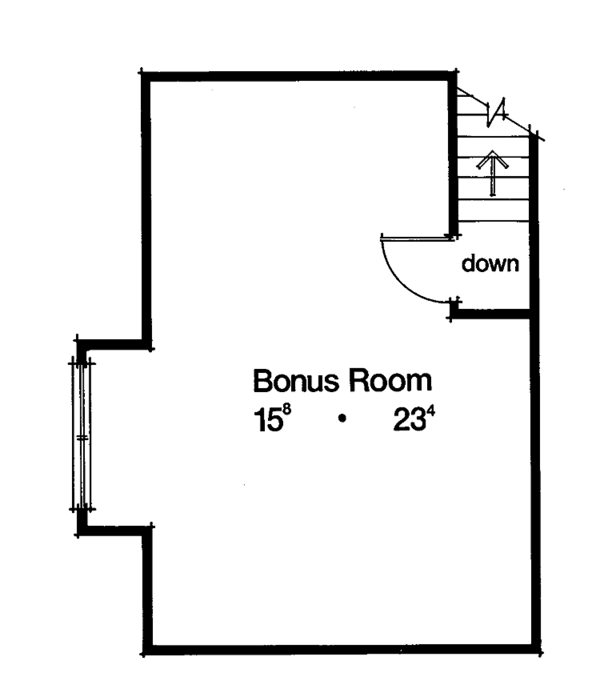 Home Plan - Mediterranean Floor Plan - Lower Floor Plan #417-528