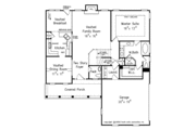 Colonial Style House Plan - 3 Beds 2.5 Baths 1879 Sq/Ft Plan #927-799 