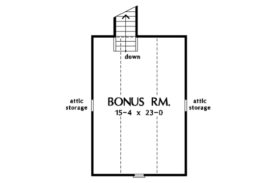 Floor Plan - Other Floor for Ranch House Plan #929-798 - 4 bed, 3 bath