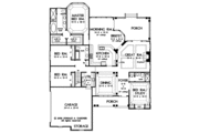Craftsman Style House Plan - 4 Beds 3 Baths 2633 Sq/Ft Plan #929-824 