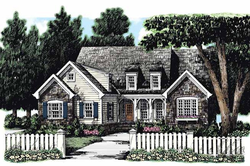 Home Plan - European Exterior - Front Elevation Plan #927-264