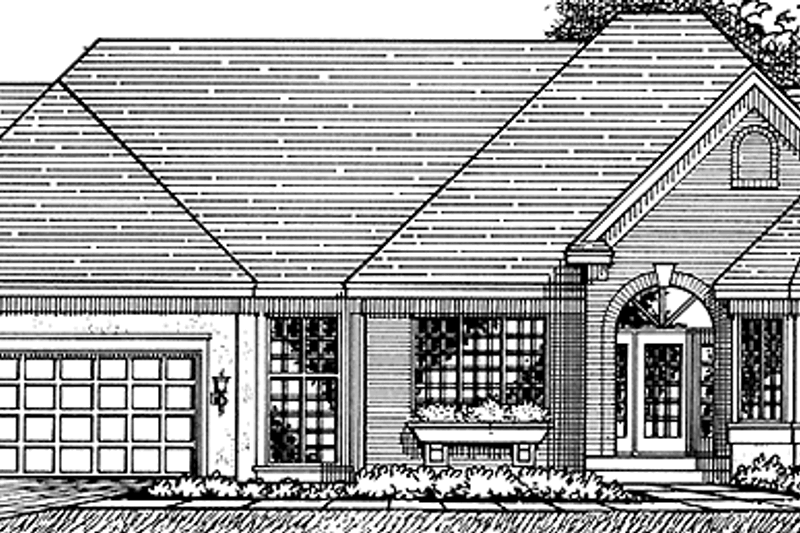 Dream House Plan - Country Exterior - Front Elevation Plan #51-779