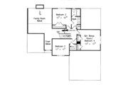 Colonial Style House Plan - 3 Beds 2.5 Baths 1926 Sq/Ft Plan #927-550 