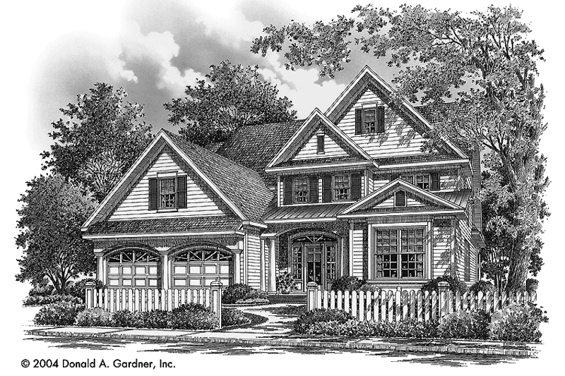 Home Plan - Exterior - Front Elevation 3 for Traditional House Plan #929-740 - 4 bed, 3 bath