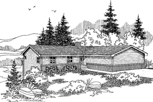 Ranch Style House Plan - 2 Beds 2.5 Baths 1716 Sq/Ft Plan #60-1017 ...