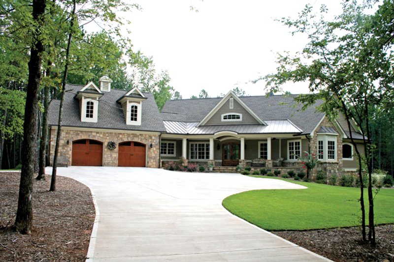 Home Plan - Exterior - Front Elevation 3 for Craftsman House Plan #929-889 - 4 bed, 3 bath