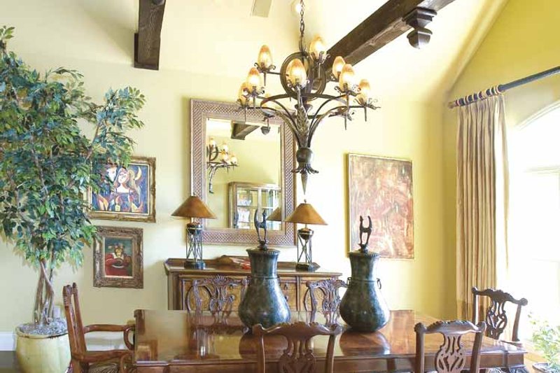 Dream House Plan - Interior - Dining Room for Traditional House Plan #17-2757 - 3 bed, 3.5 bath