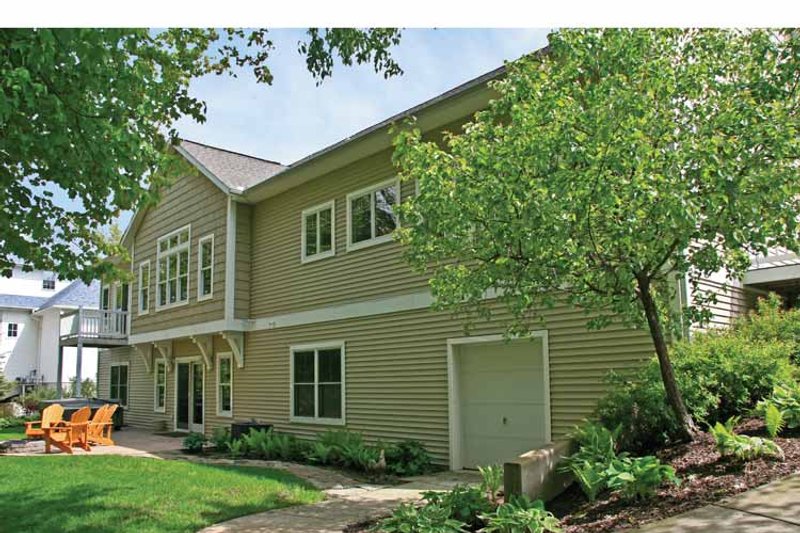 Architectural House Design - Exterior - Rear Elevation 1 for Craftsman House Plan #928-200 - 3 bed, 2.5 bath