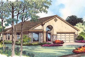 Home Plan - Country Exterior - Front Elevation Plan #1015-39