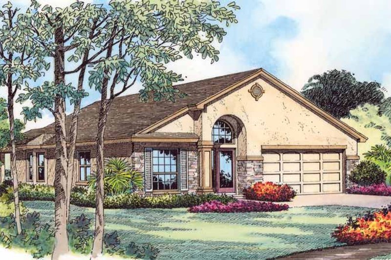 House Plan Design - Country Exterior - Front Elevation Plan #1015-39