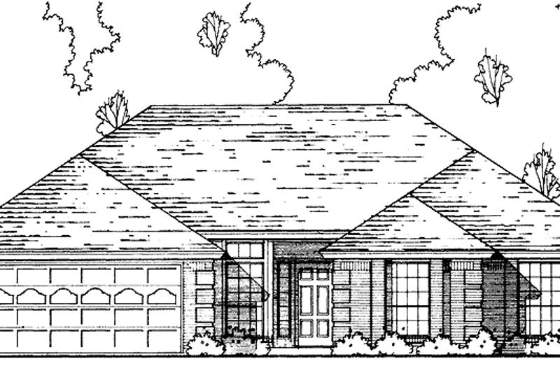 House Design - Traditional Exterior - Front Elevation Plan #40-472