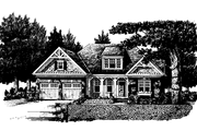 Craftsman Style House Plan - 3 Beds 2.5 Baths 2201 Sq/Ft Plan #927-173 