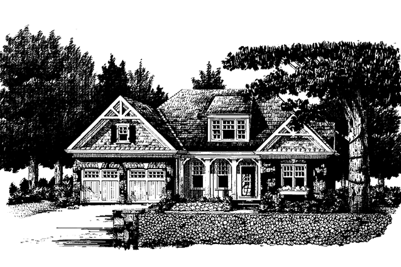 Home Plan - Exterior - Front Elevation 3 for Craftsman House Plan #927-173 - 3 bed, 2.5 bath