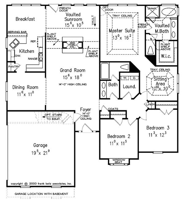 House Plan Design - Country Floor Plan - Main Floor Plan #927-581