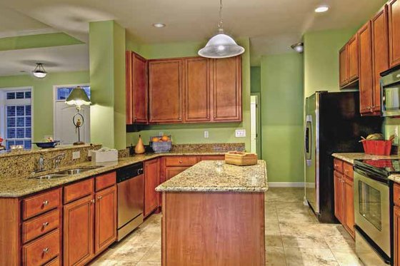 Interior - Kitchen for Country House Plan #930-367 - 3 bed, 2 bath
