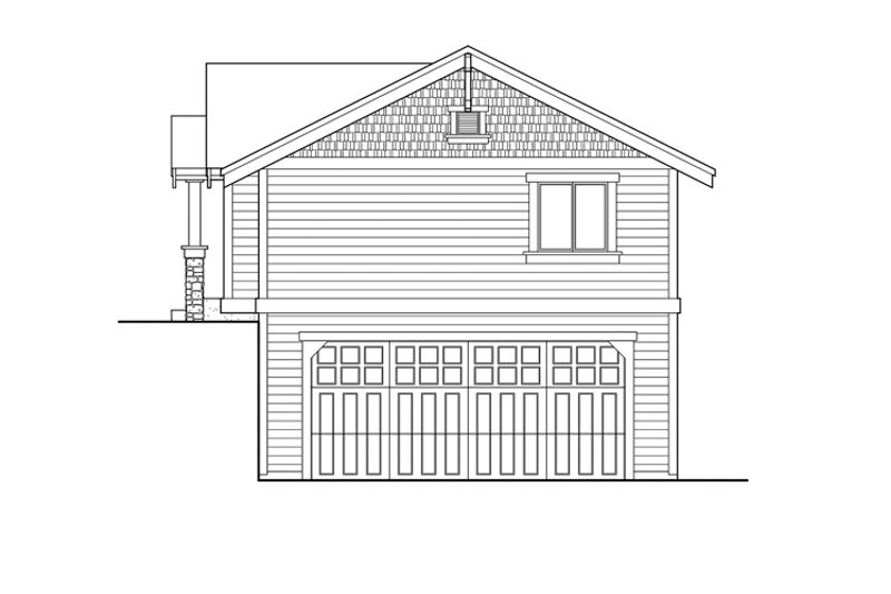 Home Plan - Floor Plan - Other Floor for Craftsman House Plan #132-525 - 2 bed, 1 bath
