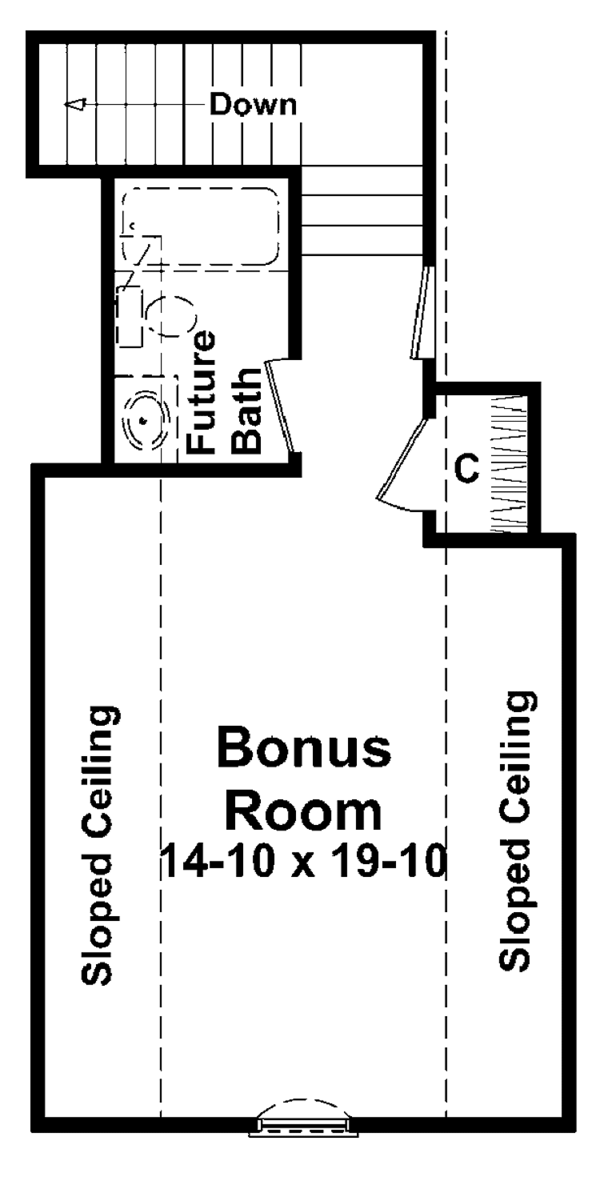 Home Plan - Country Floor Plan - Other Floor Plan #21-413