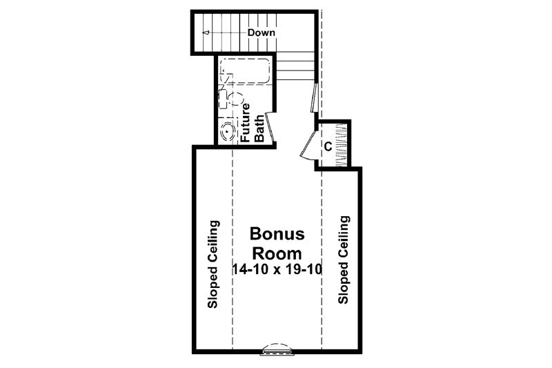 Dream House Plan - Floor Plan - Other Floor for Country House Plan #21-413 - 4 bed, 2.5 bath