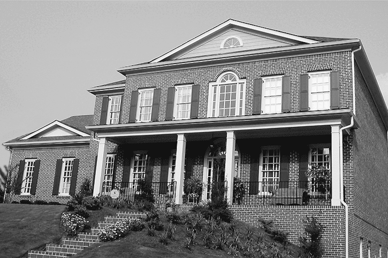 Architectural House Design - Classical Exterior - Front Elevation Plan #54-228