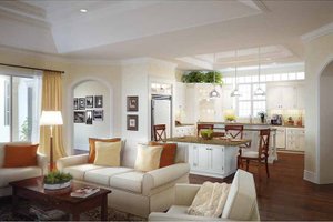 Interior - Kitchen for Mediterranean House Plan #938-24 - 3 bed, 2.5 bath