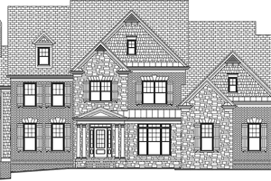 Architectural House Design - European Exterior - Front Elevation Plan #994-33