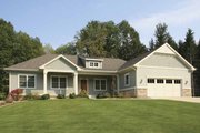 Craftsman Style House Plan - 2 Beds 2.5 Baths 1568 Sq/Ft Plan #928-135 