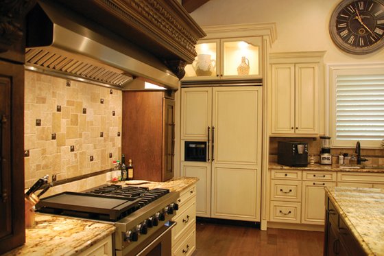 Interior - Kitchen 1 for Mediterranean House Plan #1058-11 - 5 bed, 5 bath