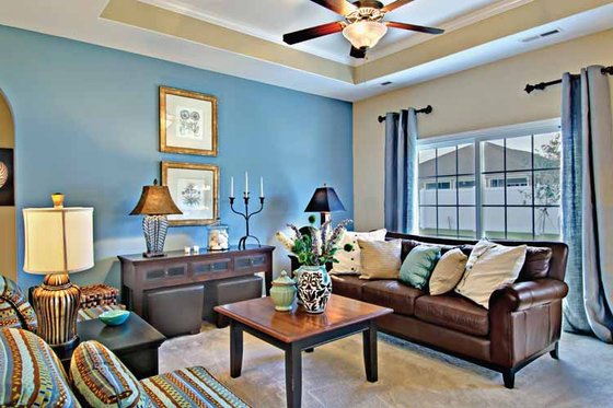 Interior - Family Room for Country House Plan #930-362 - 3 bed, 2 bath