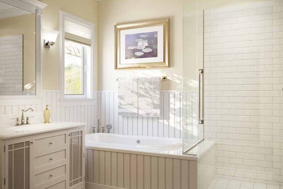 Interior - Master Bathroom for Farmhouse House Plan #938-3 - 3 bed, 2 bath