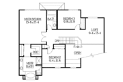Craftsman Style House Plan - 3 Beds 2.5 Baths 2154 Sq/Ft Plan #132-266 