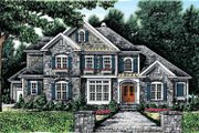 Country Style House Plan - 4 Beds 3.5 Baths 3012 Sq/Ft Plan #927-855 Exterior 
