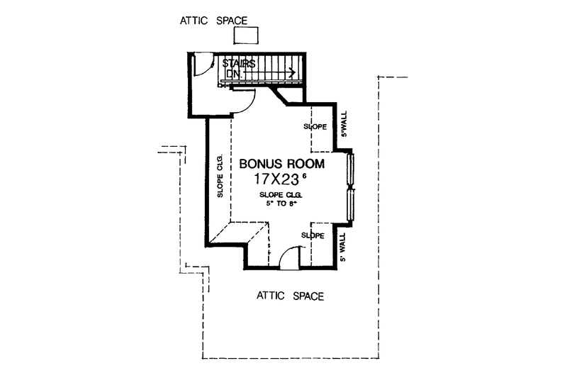 Dream House Plan - Floor Plan - Other Floor for Country House Plan #310-1145 - 4 bed, 3.5 bath