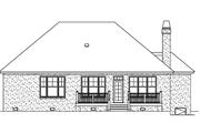 Ranch Style House Plan - 3 Beds 2 Baths 1707 Sq/Ft Plan #929-592 