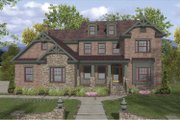 Traditional Style House Plan - 4 Beds 4 Baths 2964 Sq/Ft Plan #56-681 
