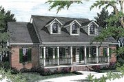 Country Style House Plan - 3 Beds 3 Baths 1785 Sq/Ft Plan #44-201 