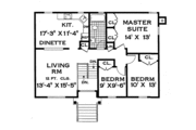 Colonial Style House Plan - 5 Beds 2 Baths 1785 Sq/Ft Plan #3-260 