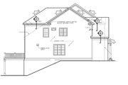 Traditional Style House Plan - 4 Beds 3 Baths 3052 Sq/Ft Plan #927-537 Exterior 