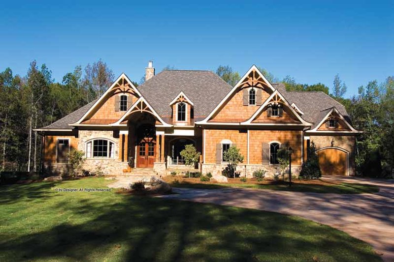 Home Plan - Craftsman Exterior - Front Elevation Plan #54-362
