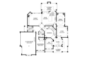 Craftsman Style House Plan - 5 Beds 4 Baths 4385 Sq/Ft Plan #132-495 