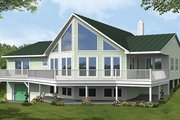 Country Style House Plan - 3 Beds 2 Baths 2838 Sq/Ft Plan #1061-12 