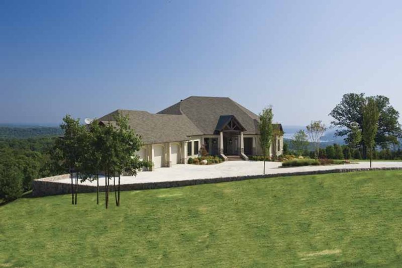 Architectural House Design - Exterior - Front Elevation 4 for Traditional House Plan #17-3302 - 4 bed, 4.5 bath