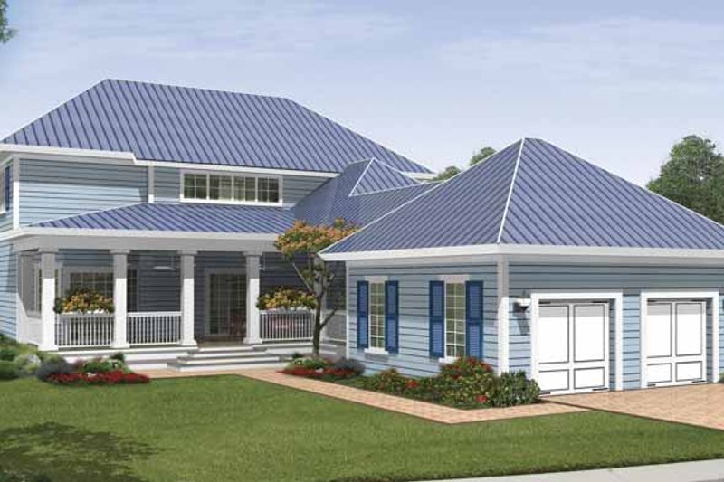 Dream House Plan - Exterior - Rear Elevation for Country House Plan #930-410 - 3 bed, 3.5 bath