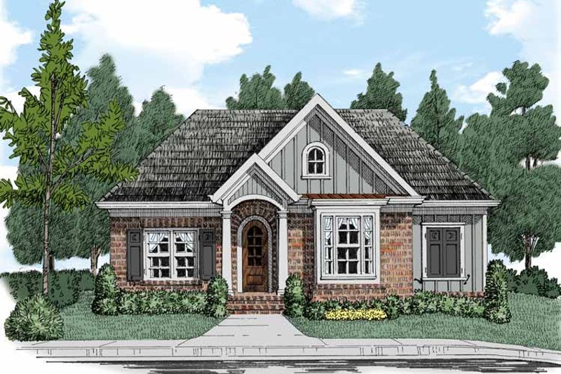 Home Plan - Exterior - Front Elevation 3 for Bungalow House Plan #927-516 - 3 bed, 2 bath