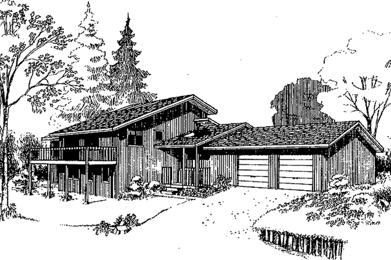 Dream House Plan - Country Exterior - Front Elevation Plan #60-945