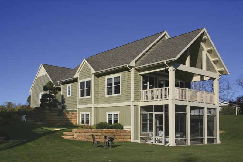 Home Plan - Exterior - Outdoor Living for Traditional House Plan #928-165 - 3 bed, 2.5 bath