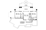 Traditional Style House Plan - 4 Beds 4 Baths 2607 Sq/Ft Plan #929-980 