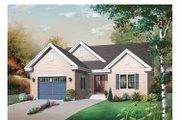 Traditional Style House Plan - 3 Beds 1 Baths 1436 Sq/Ft Plan #23-2430 