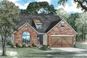 Craftsman Exterior - Front Elevation Plan #17-3362